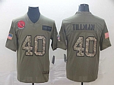 Nike Cardinals 40 Pat Tillman 2019 Olive Camo Salute To Service Limited Jersey,baseball caps,new era cap wholesale,wholesale hats
